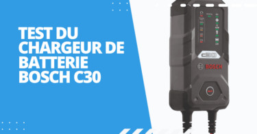 Test du chargeur de batterie Bosch C30