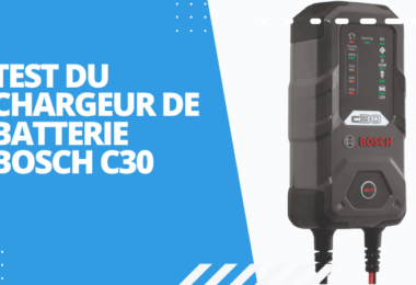 Test du chargeur de batterie Bosch C30