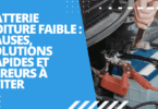 Batterie voiture faible : causes, solutions rapides et erreurs à éviter