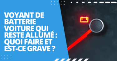 Voyant de batterie voiture qui reste allumé : est-ce grave et quoi faire ?