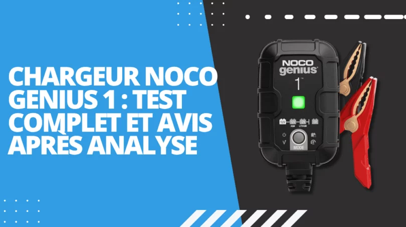 Chargeur NOCO GENIUS 1 présenté pour un avis complet