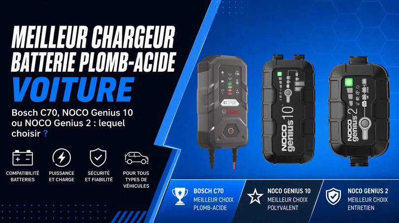 Meilleur chargeur de batterie plomb-acide pour voiture
