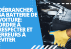Débrancher sa batterie de voiture: ordre à respecter et erreurs à éviter