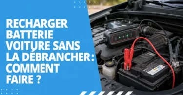 Recharge d’une batterie de voiture sans la débrancher avec un chargeur intelligent