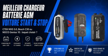 Meilleur chargeur de batterie AGM pour voiture Start & Stop