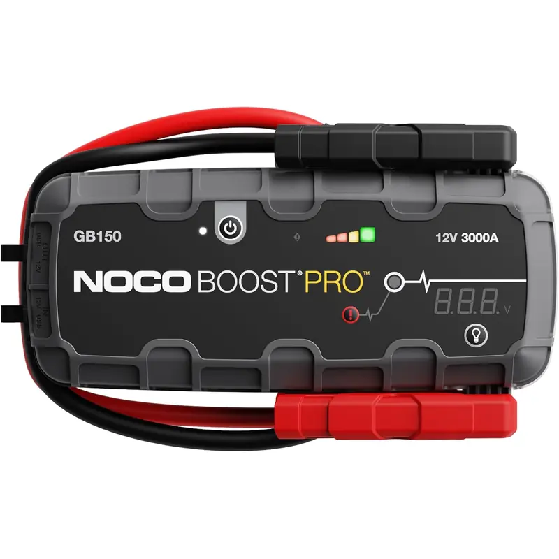 Booster NOCO Boost GB150 avec ses pinces de démarrage