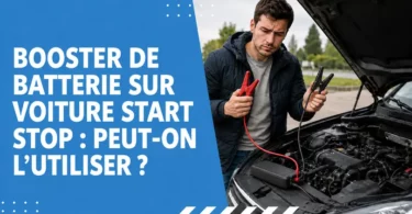 Utilisation d’un booster de batterie sur une voiture Start & Stop