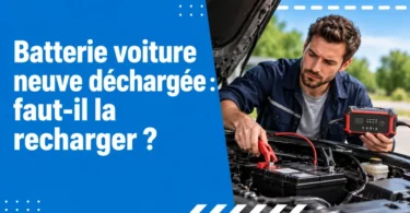 Batterie voiture neuve déchargée : faut-il la recharger ?