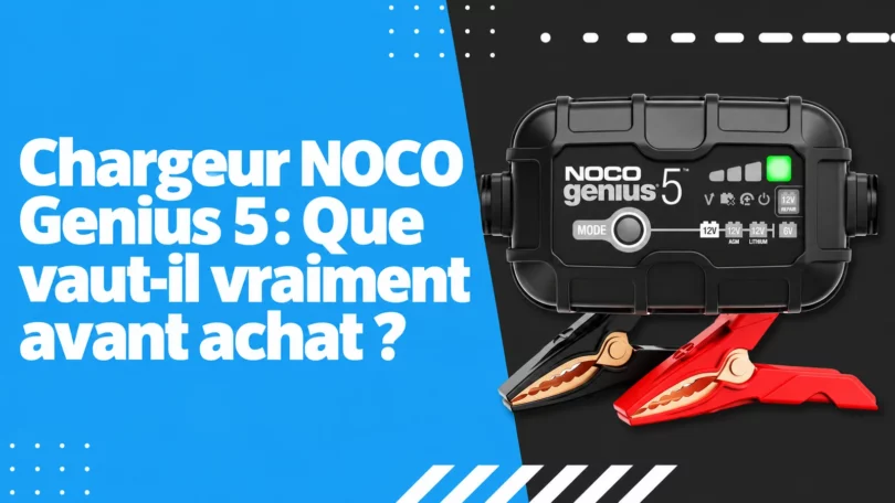 chargeur de batterie intelligent NOCO Genius 5